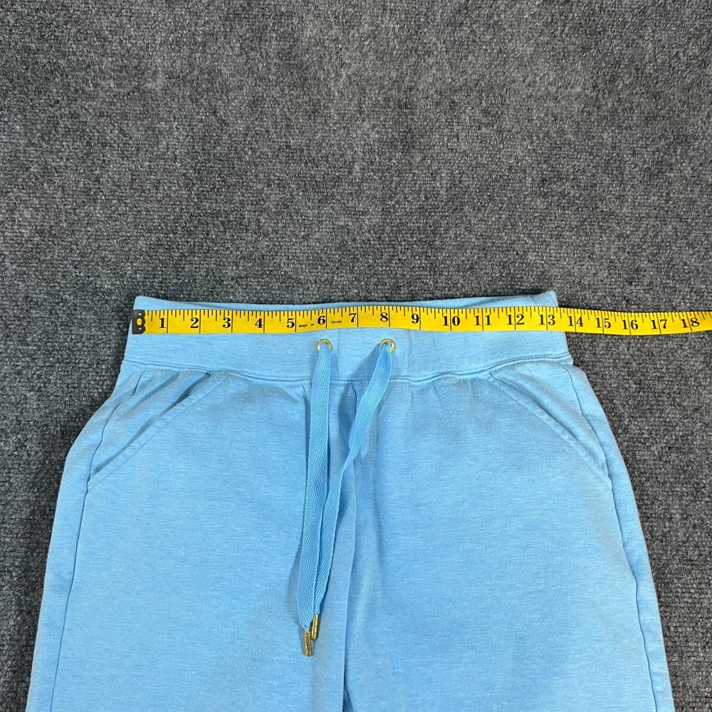 Women's Lilly Pulitzer Mallie Knit Pants Joggers Heathered Frenchie Blue Size XS - Picture 11 of 14